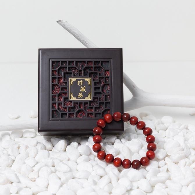 Vòng phong thủy may mắn gỗ hương 8mm, 10mm