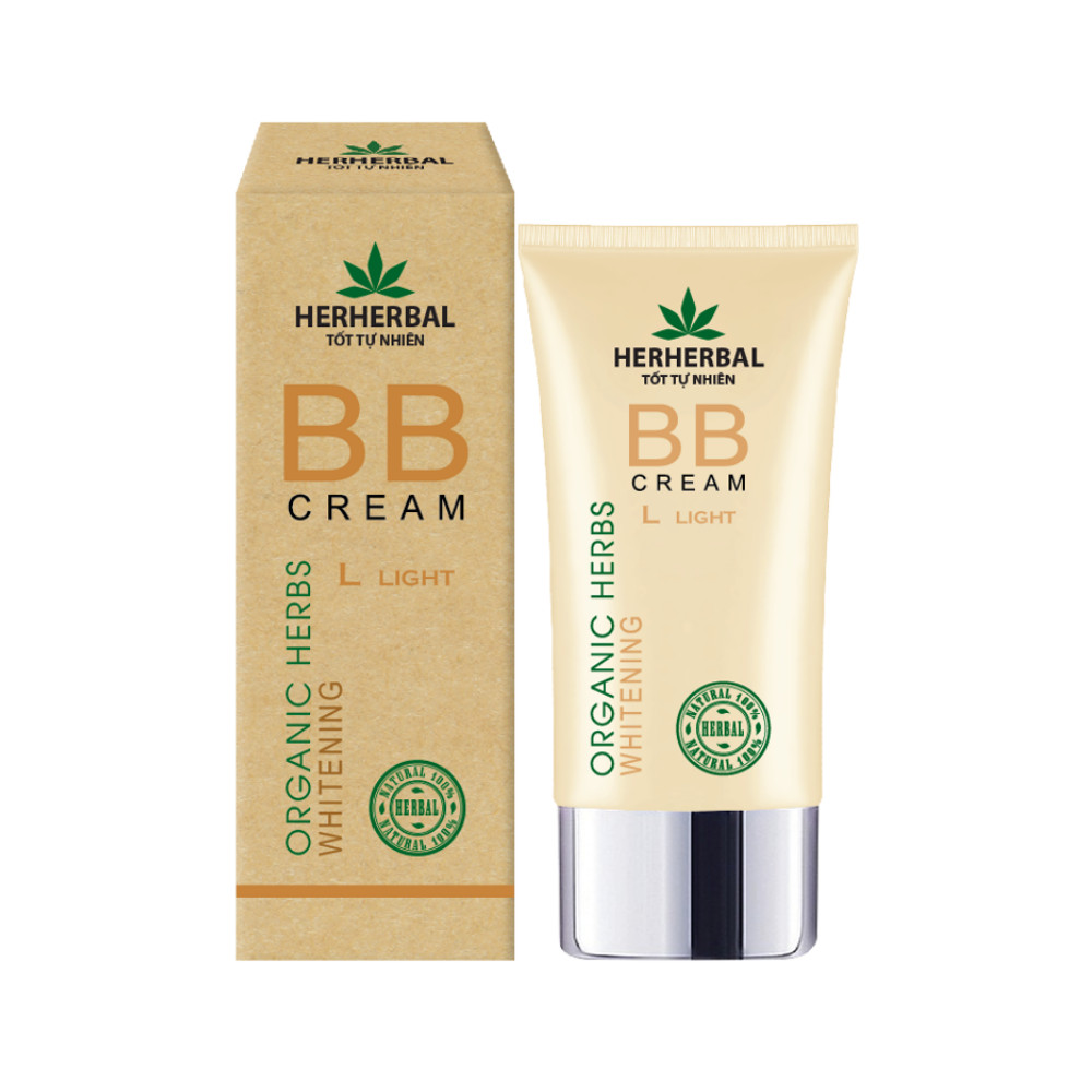 Kem BB  Makeup Thảo Dược Hữu Cơ Light Herherbal 40g