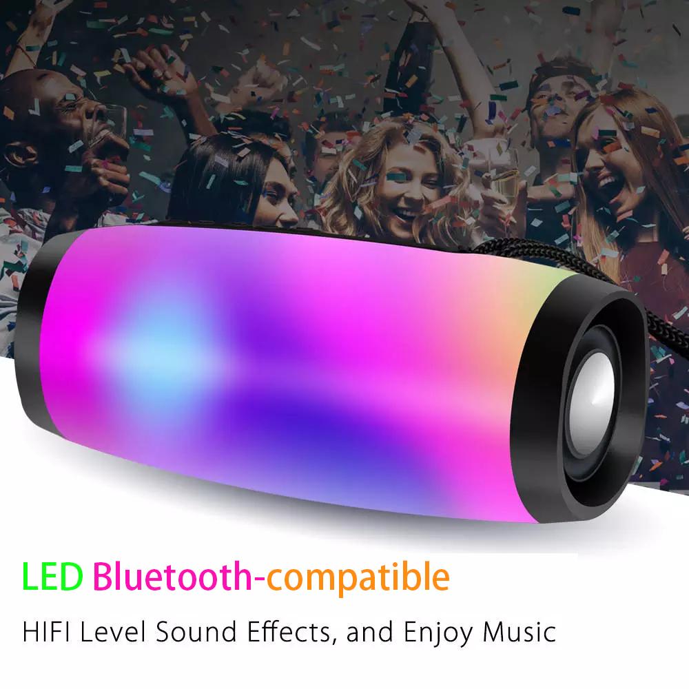 Loa thể thao ngoài trời Bluetooth không dây Mini Trò chơi máy tính để bàn nhỏ màu máy tính để bàn thông minh loa nhỏ