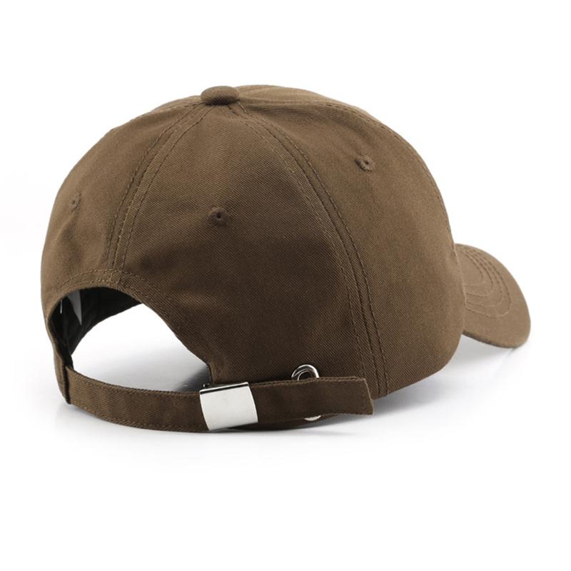 Sleckton Cotton Basketball Mũ cho phụ nữ và nam thư thời trang l hat bình thường hip hop snapback mũ vào mùa hè sun cap unisex Color: Brown Size: Adjustable