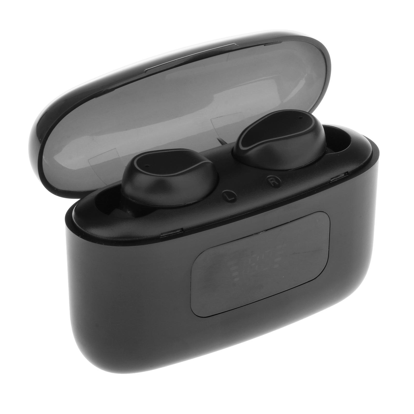 Waterproof Bluetooth Headphone Headsets Earphones 9D Stereo 2200mAh Black