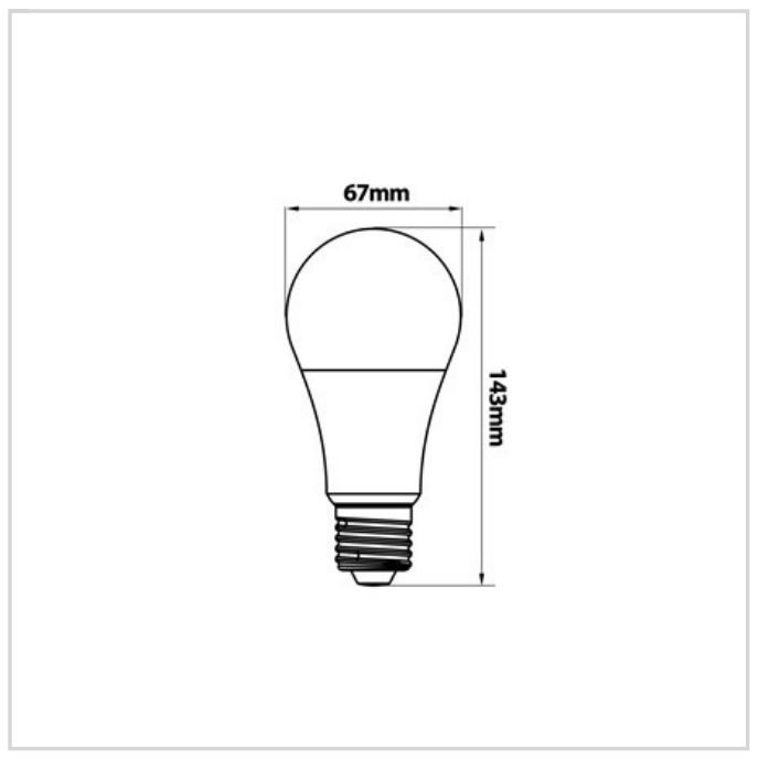 BÓNG ĐÈN LUMAX#ECOBULB-1850LM/830/19W/E27/ECO - TIẾT KIỆM NĂNG LƯỢNG - XX THÁI LAN - TUỔI THỌ 15000 GIỜ