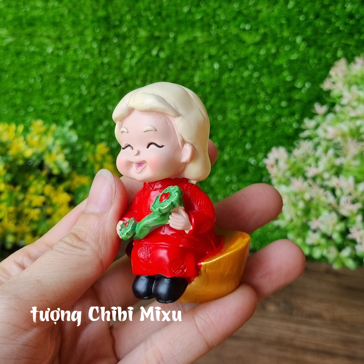 Bộ 02 tượng Ông Bà - Bách Niên Giai Lão