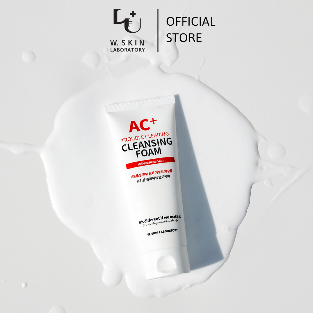 Sữa rửa mặt cho da mụn AC+ TROUBLE CLEARING CLEANSING FOAM
