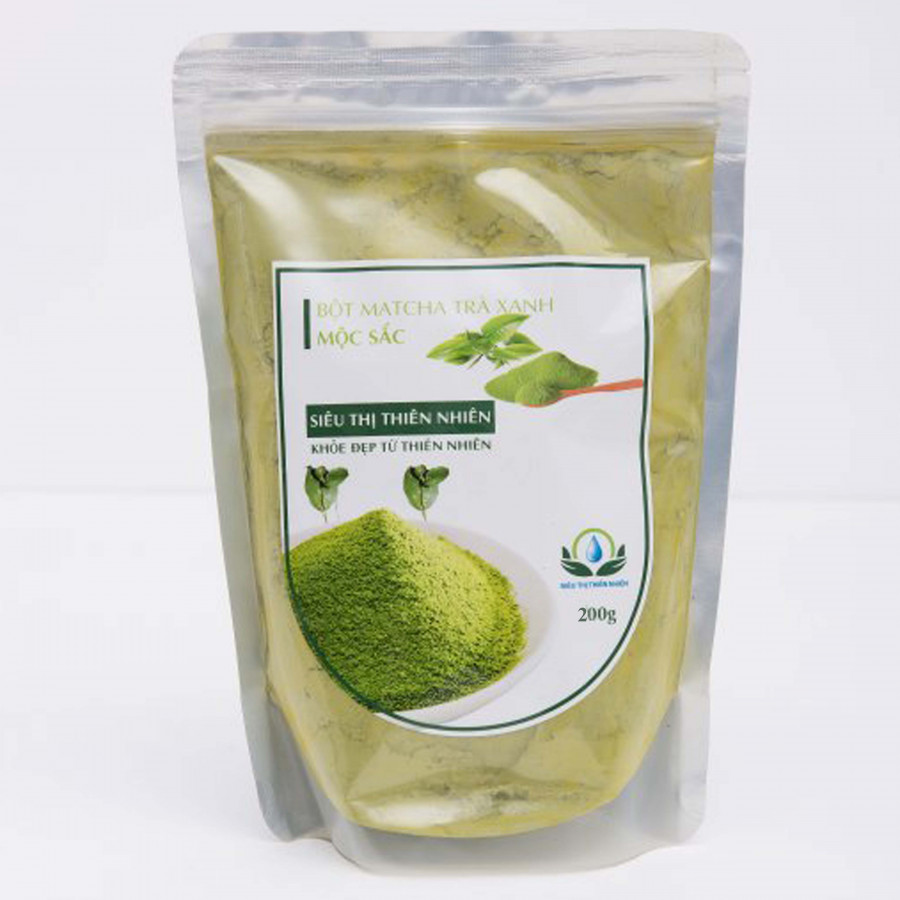 Bột Matcha Trà Xanh Mộc Sắc Nguyên Chất