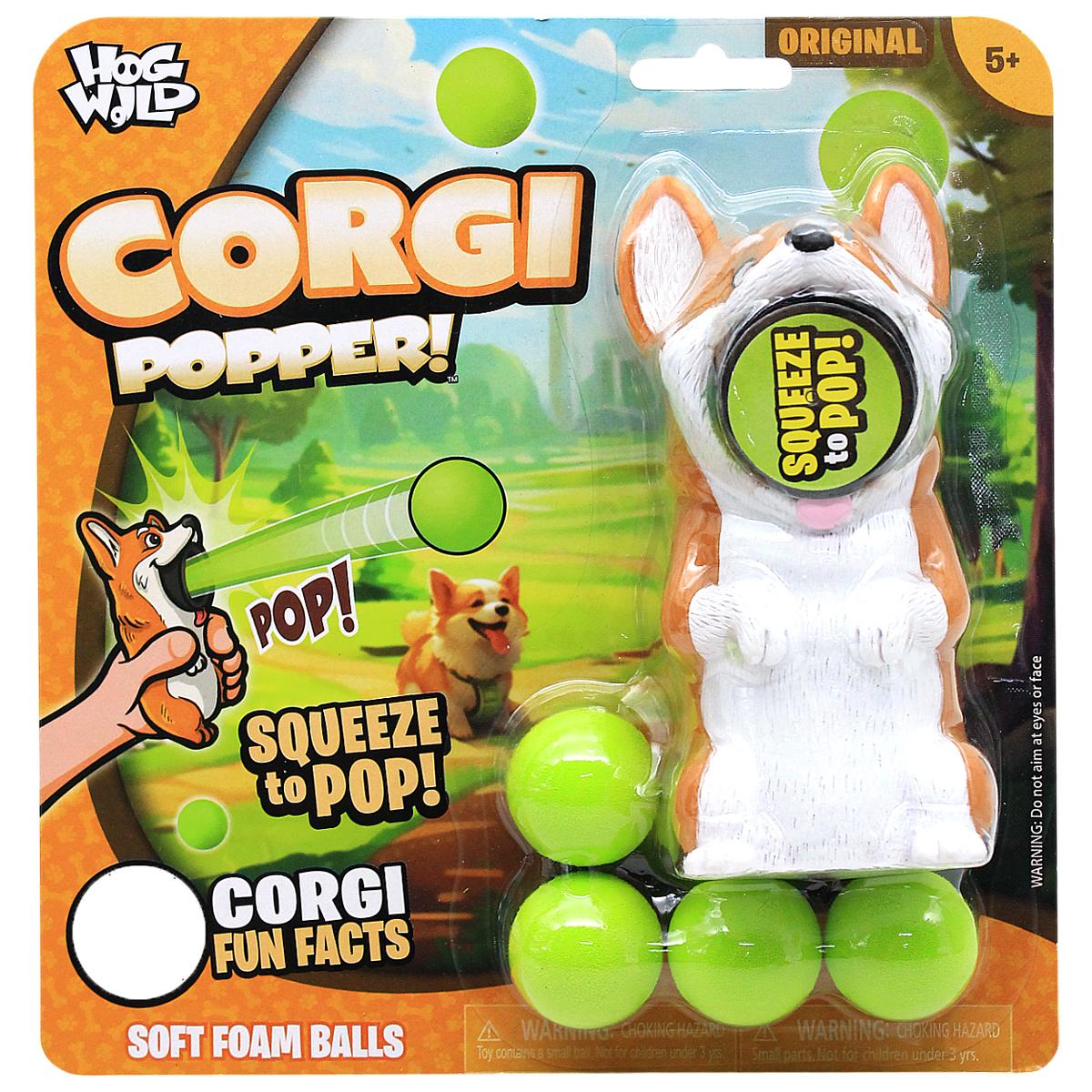Đồ Chơi Thú Phóng Banh Vui Nhộn - Corgi Đáng Yêu - Hog Wild HW54301