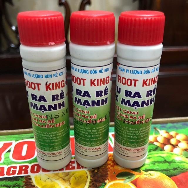 Siêu kích rễ Root king lọ 20ml chuyên dùng chiết cành, giâm cành, ra rễ nhanh, khỏe, mau liền sẹo