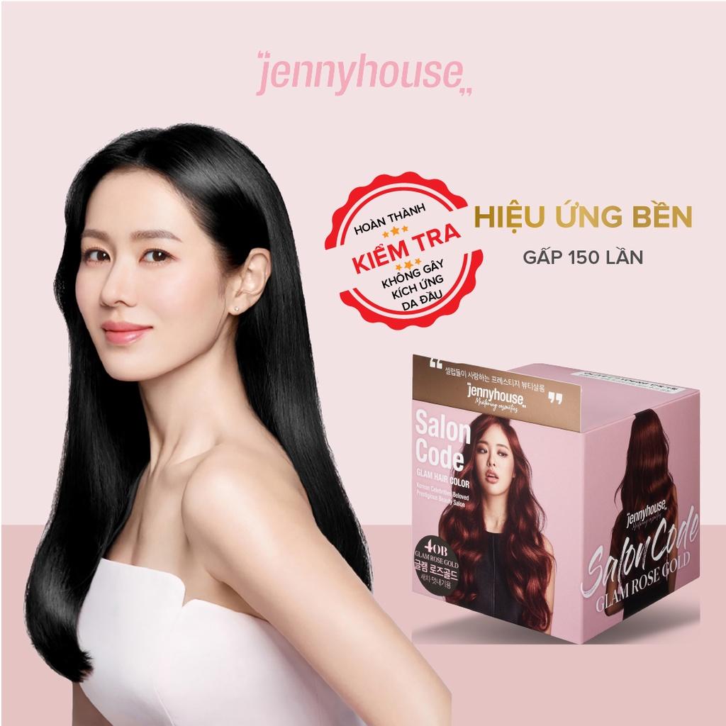 Thuốc Nhuộm Tóc Không Cần Tẩy JENNY HOUSE Salon Code 140g - 4 Màu Sắc Thời Trang Chuẩn Salon