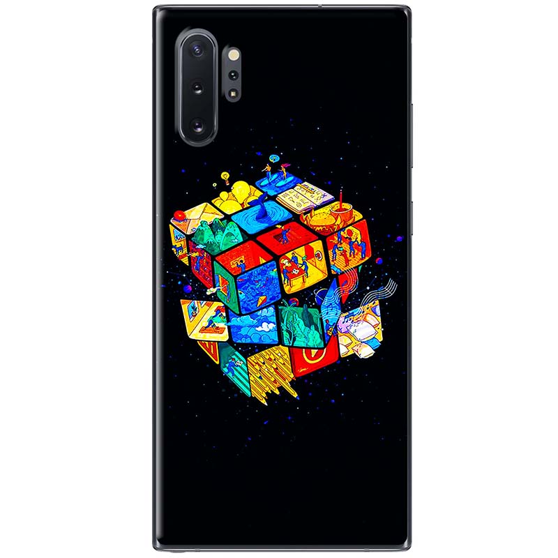 Ốp lưng dành cho Samsung Galaxy Note 10 Plus mẫu Rubik