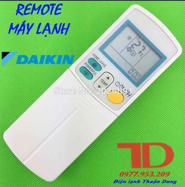 Remote dành cho máy lạnh Daikin 2 nút