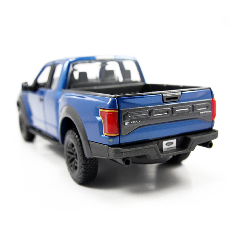 Mô Hình Xe Ford Raptor F-150 Special 2017 Blue 1:24 Maisto MH-31266