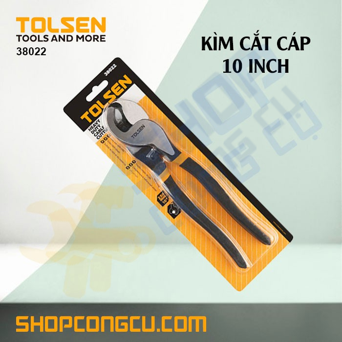 Kìm cắt cáp 10 inch Tolsen 38022