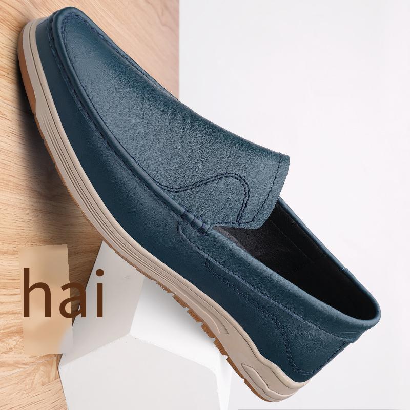 Ưu đãi đặc biệt giày da ngoài trời ins giày công sở chống trượt giày đôi xu hướng