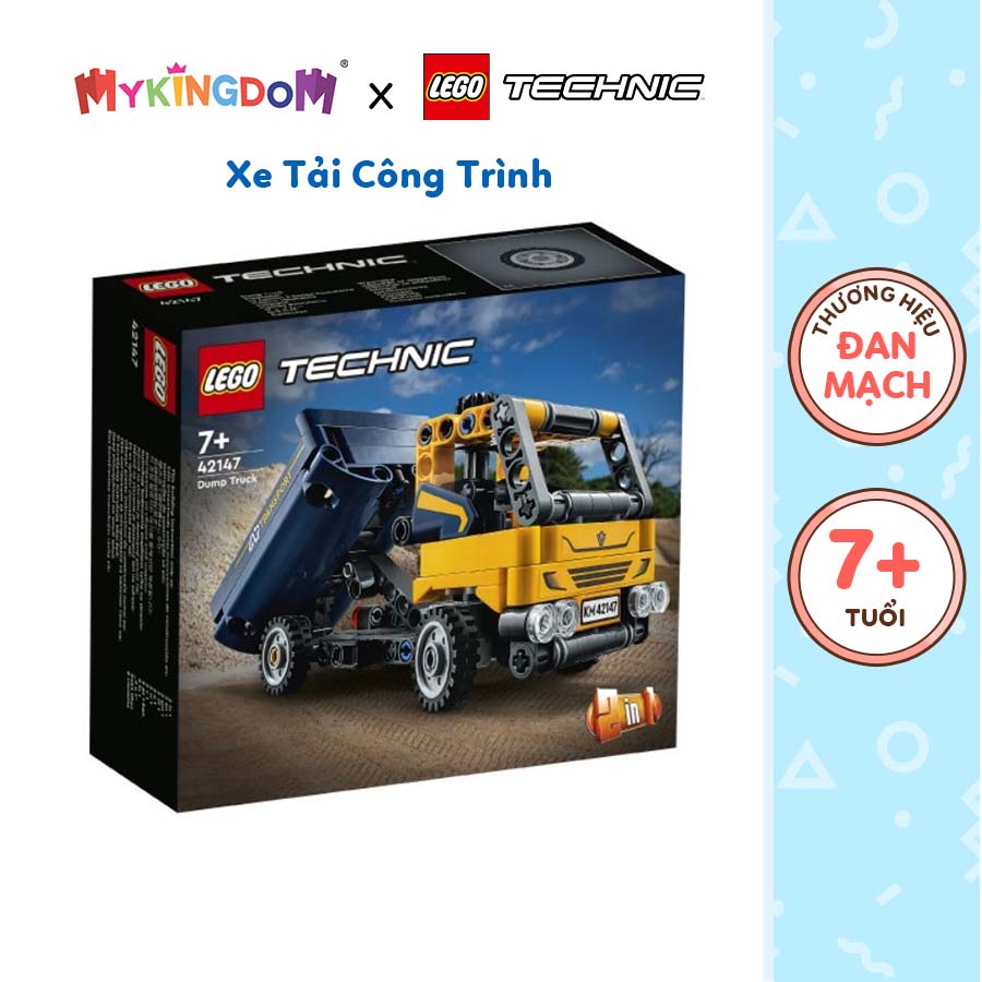 Hình ảnh Đồ Chơi Lắp Ráp LEGO Technic Xe Tải Công Trình 42147 (177 chi tiết)