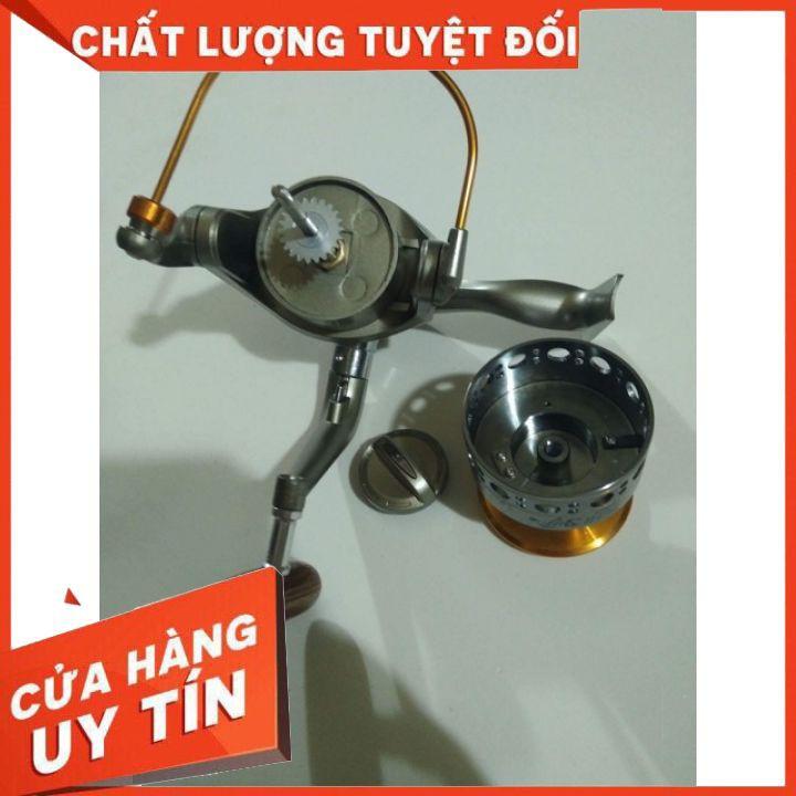 Máy Câu Cá Yomoshi LC Kim Loại 3000-7000 (TẶNG CƯỚC SHIMANO 100M CACBON ) MÁY CÂU CÁ MÁY ĐỨNG YOMOSHI