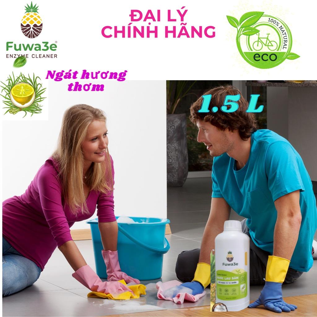 Nước Lau Sàn Hữu Cơ Fuwa3e Sả Chanh 100ml Xua Đuổi Côn Trùng An Toàn Cho bé