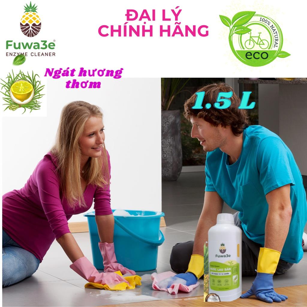 Nước Lau Sàn Hữu Cơ Fuwa3e Sả Chanh 100ml Xua Đuổi Côn Trùng An Toàn Cho bé