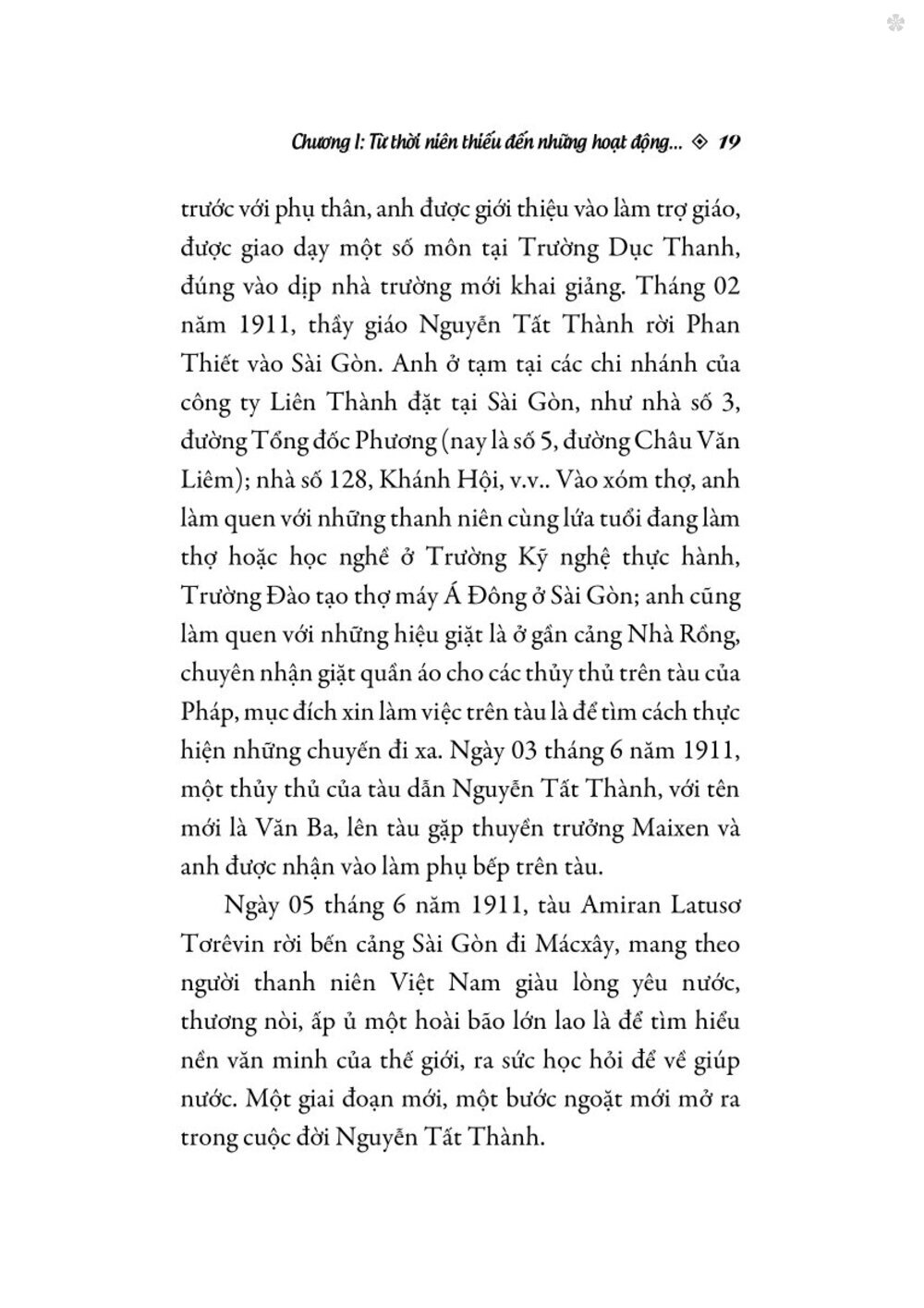 Chủ tịch Hồ Chí Minh - Tiểu sử và sự nghiệp -bản in 2025