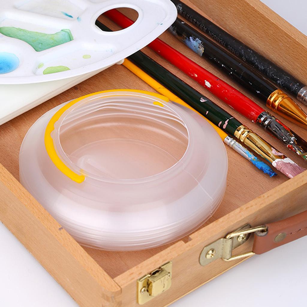 Bàn Chải Máy Giặt Gấp Bàn Chải Bụi Thiết Kế Độc Đáo Cho Sơn Acrylic Nghệ Thuật Dụng Cụ