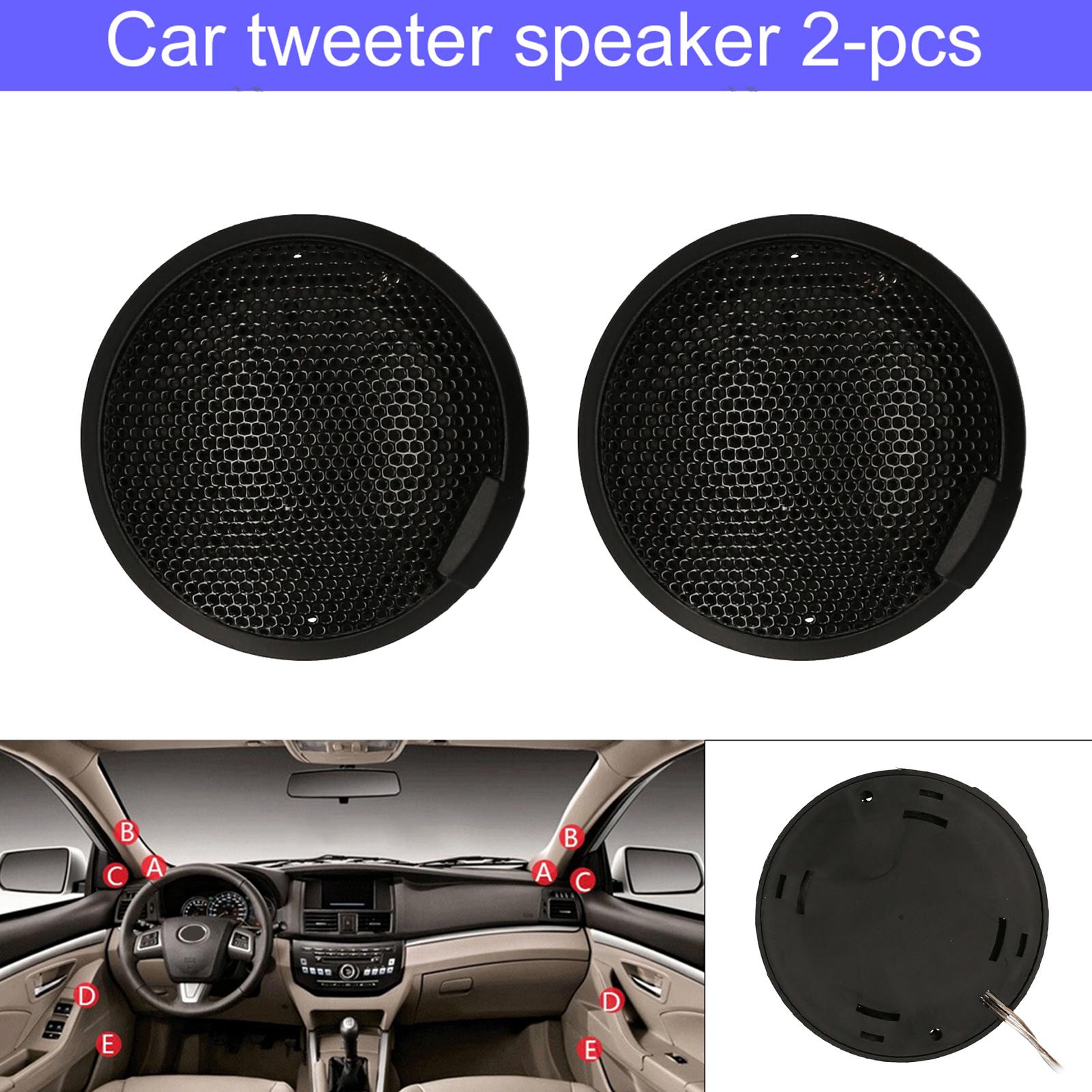 20W Car Speaker Dome Tweeter Bass Speaker Loudspeaker Audio Component System