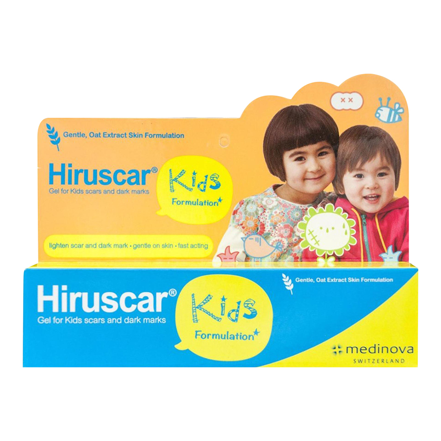 Gel Cải Thiện Sẹo Và Vết Thâm Ngứa Trẻ Em Hiruscar Kids 10G