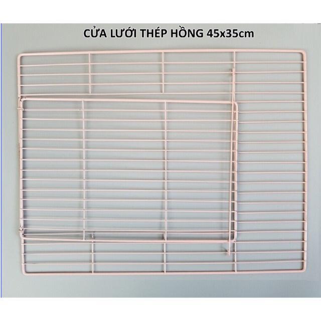 CỬA LƯỚI SẮT LÀM CHUỒNG QUÂY THÚ CƯNG.