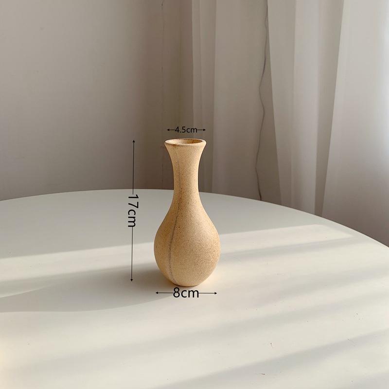 Bình Hoa Decor Trang Trí Bằng Gỗ Phong Cách Cổ Điển