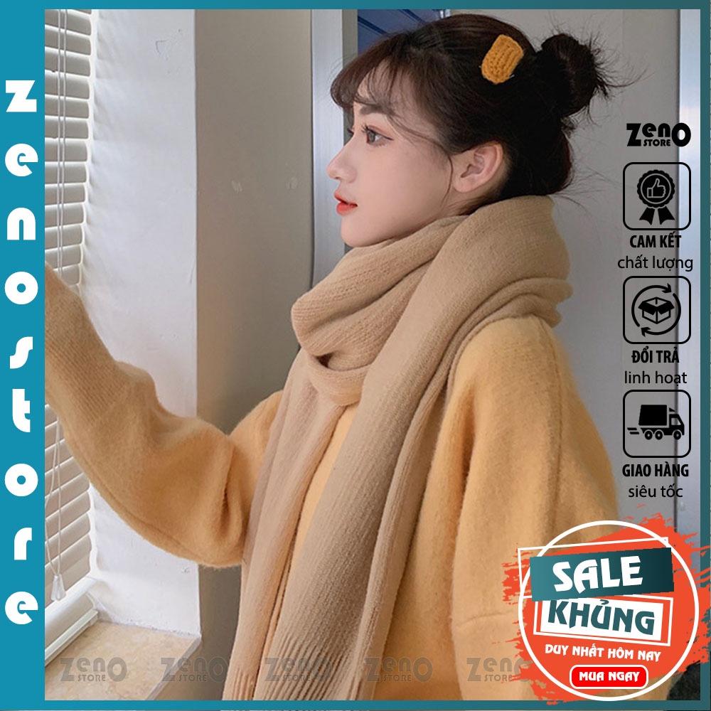 Khăn len quàng cổ, khăn choàng nữ phong cách Hàn Quốc MK04
