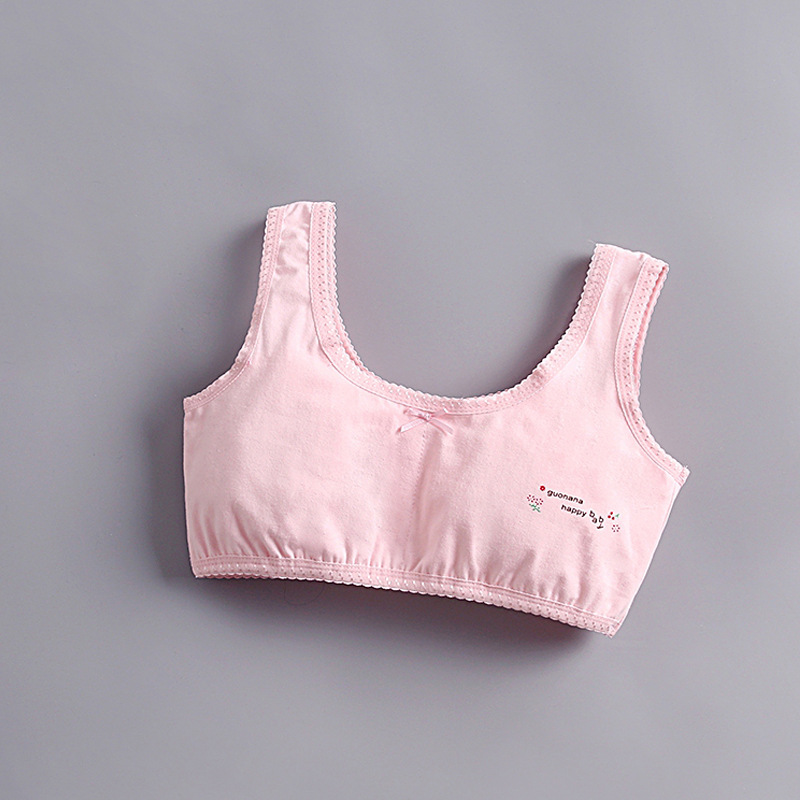Áo áo lót bé gái Hàn Quốc siêu đẹp chất cotton, áo bra cho bé gái từ 20-50kg