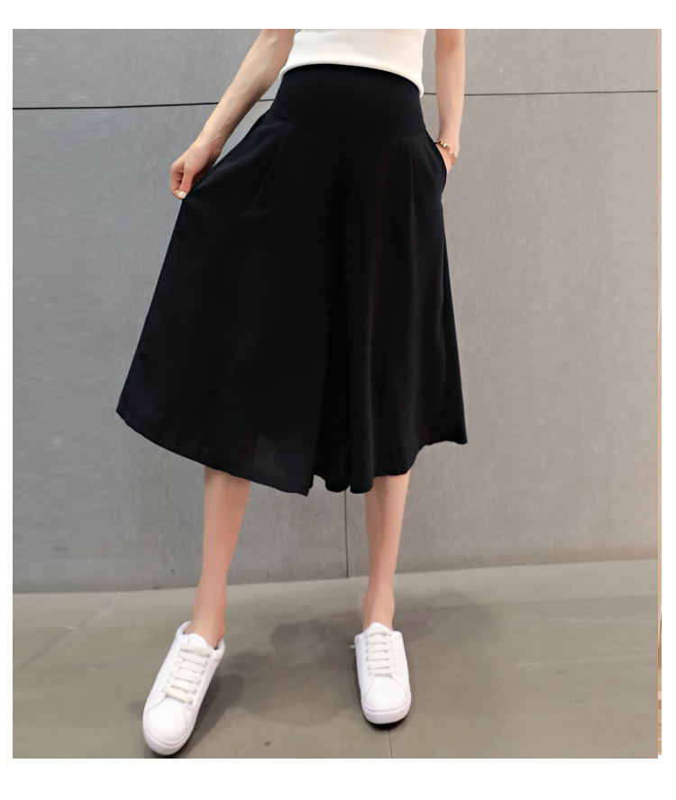 QUẦN BẦU HÈ THU CHẤT CHIFFON MÁT LẠNH CHO MẸ BẦU QBN1115