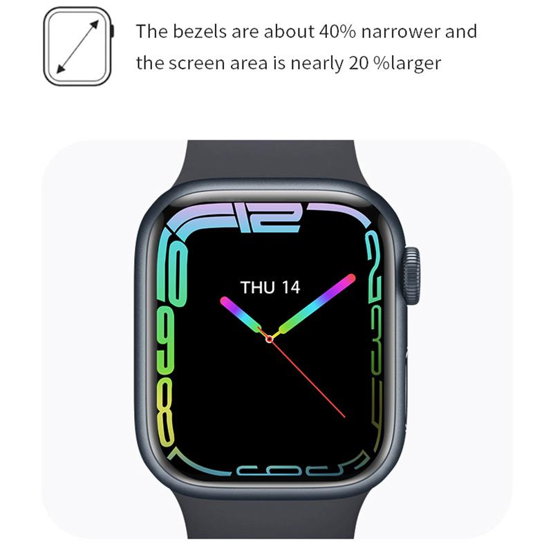 2023 Xem 8 Max Smart Watch Men Trả lời Gọi 1.85 NFC Sạc không dây Thể thao Phụ nữ smartwatchpk Iwo 27