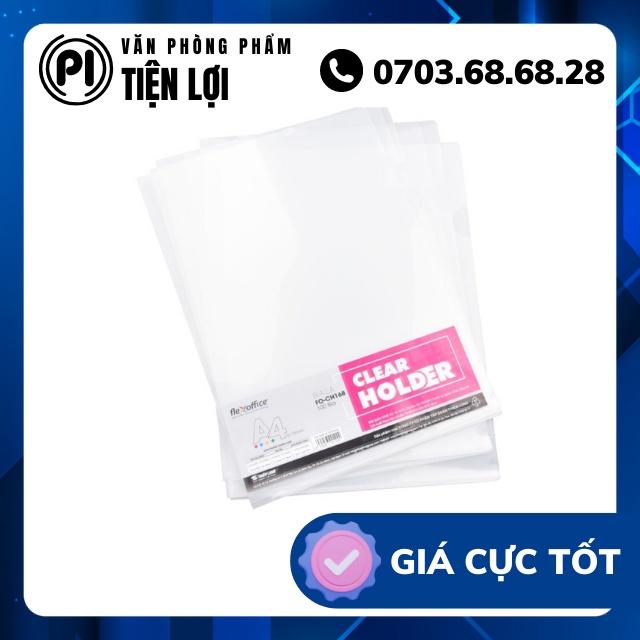 Bìa lá trong suốt Thiên Long A4 FO-CH168 túi 100 cái