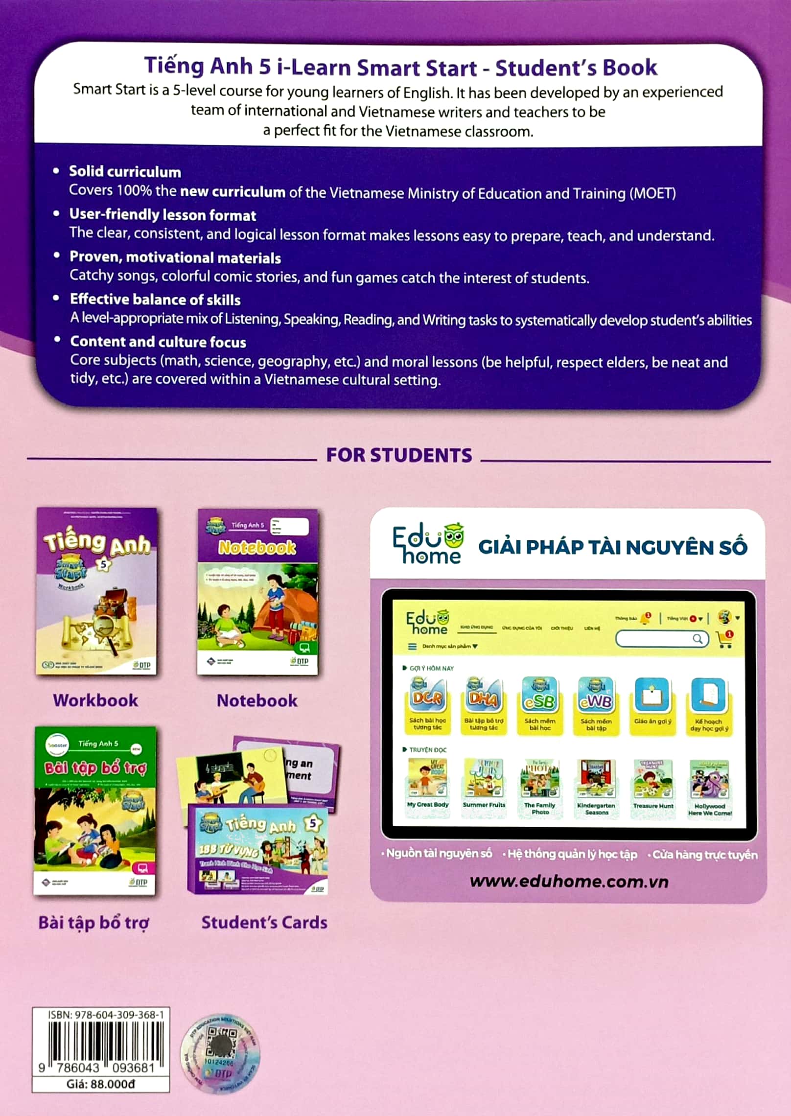 Tiếng Anh 5 I-Learn Smart Start - Student's Book
