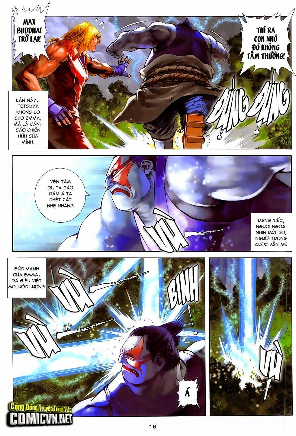 ba động quyền z hadouken zero chapter 14 16