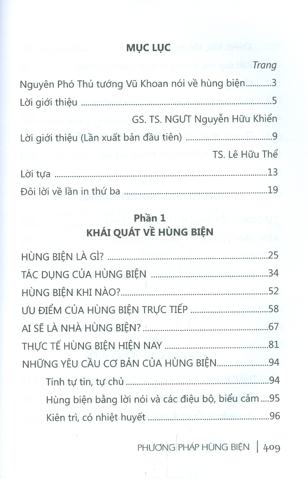 Phương Pháp Hùng Biện (In lần thứ ba, có chỉnh sửa, bổ sung)