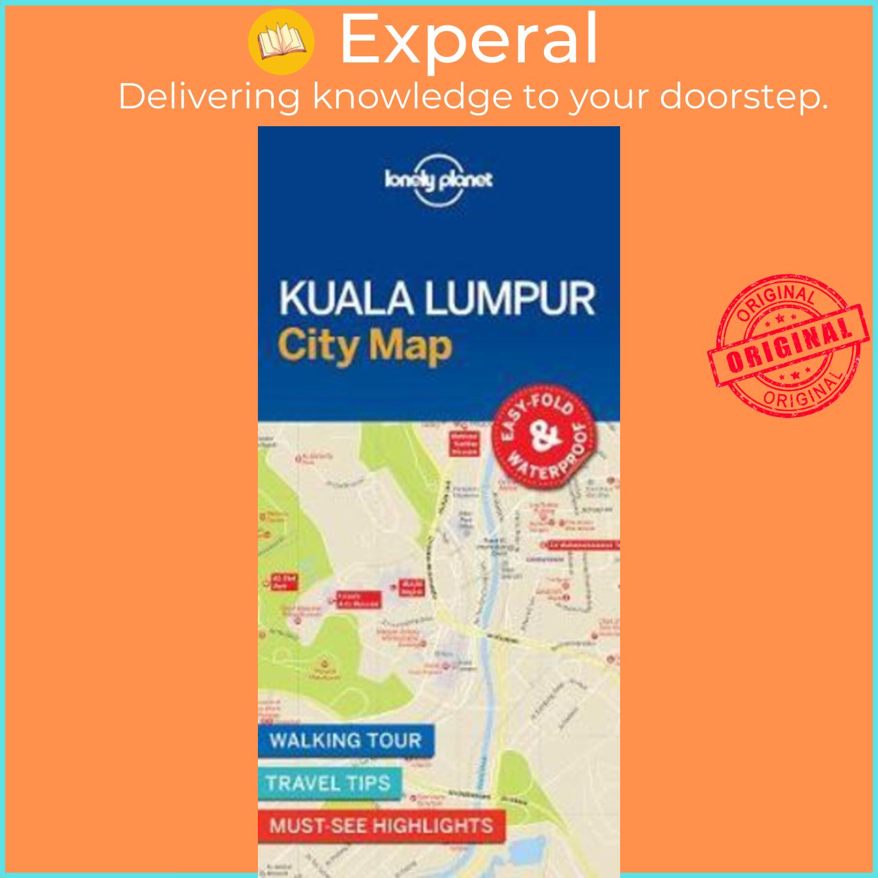 Sách - Lonely Planet Kuala Lumpur City Map by Lonely Planet (paperback)
