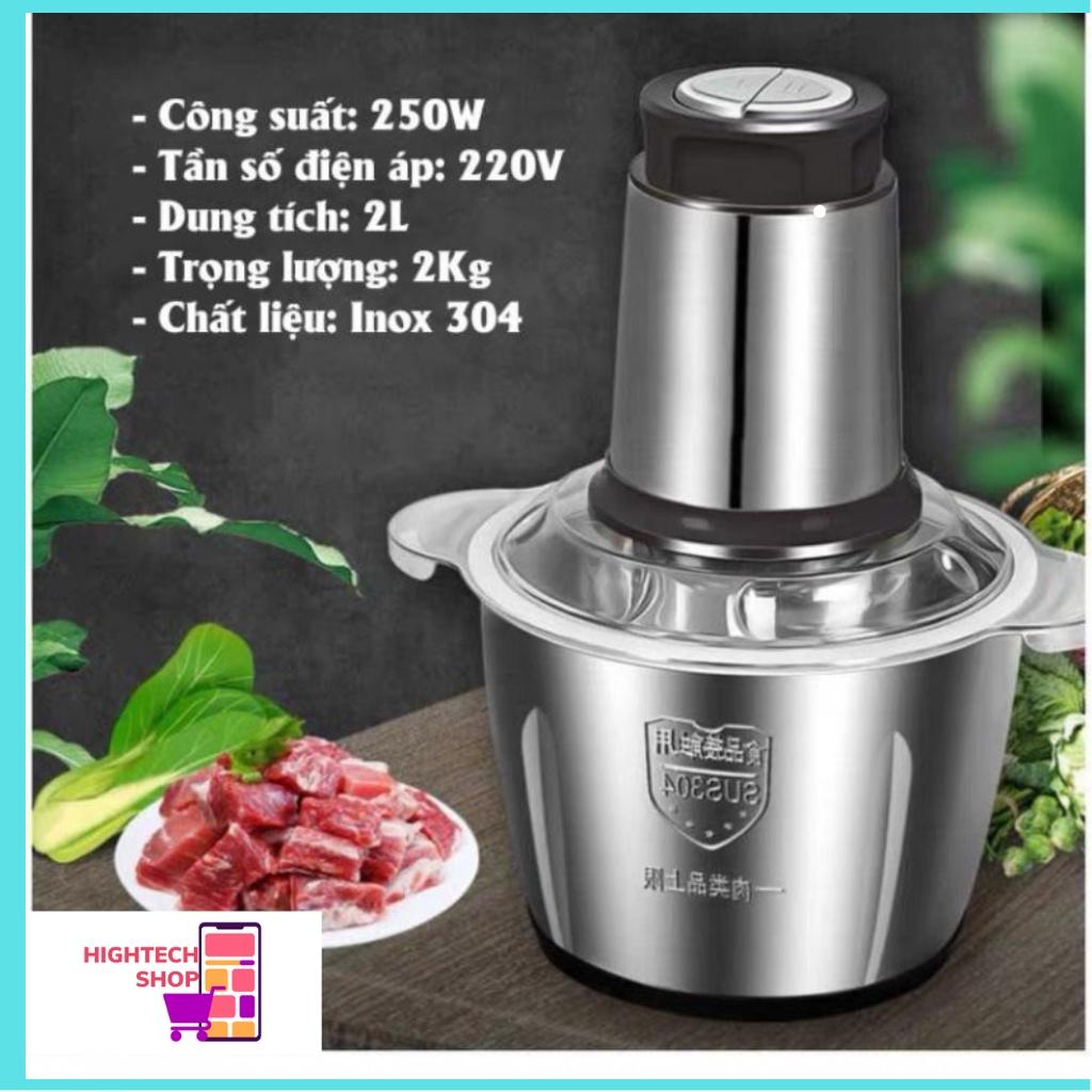 Máy xay thịt, máy xay đa năng, cối inox dung tích  2lít- 250W,