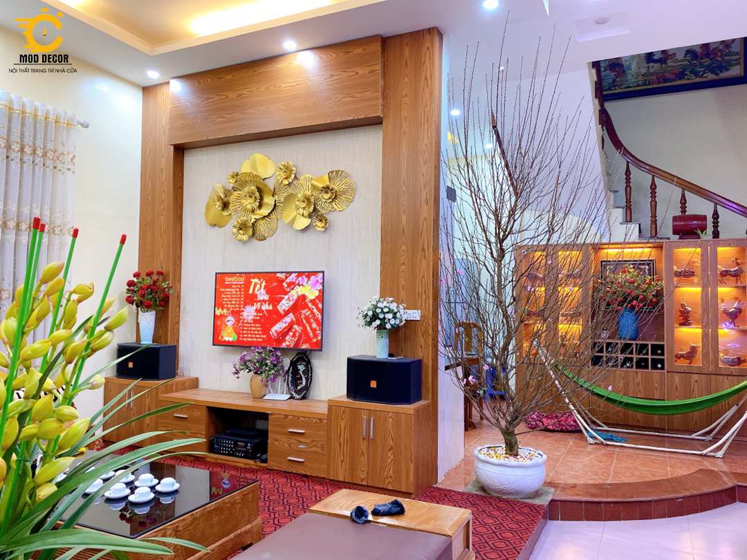 Tranh sắt treo tường trang trí MOD Decor, phong cách Bắc Âu nghệ thuật Lianzhang JJT mã 951