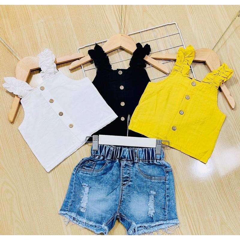 Set quần áo siêu xinh cho bé gái
