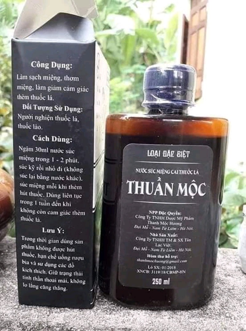 Cai Thuốc Lá Thuần Mộc Thanh Mộc Hương Cai Thuốc Lá, Thuốc Lào