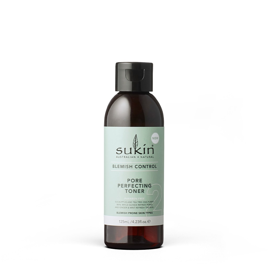 Nước Hoa Hồng Se Khít Lỗ Chân Lông Dành Cho Da Mụn Sukin Blemish Control Pore Perfecting Toner 125ml
