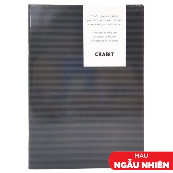 Vở Kẻ Ngang 120 Trang - Crabit Notebuck 1614 (Mẫu Màu Giao Ngẫu Nhiên)