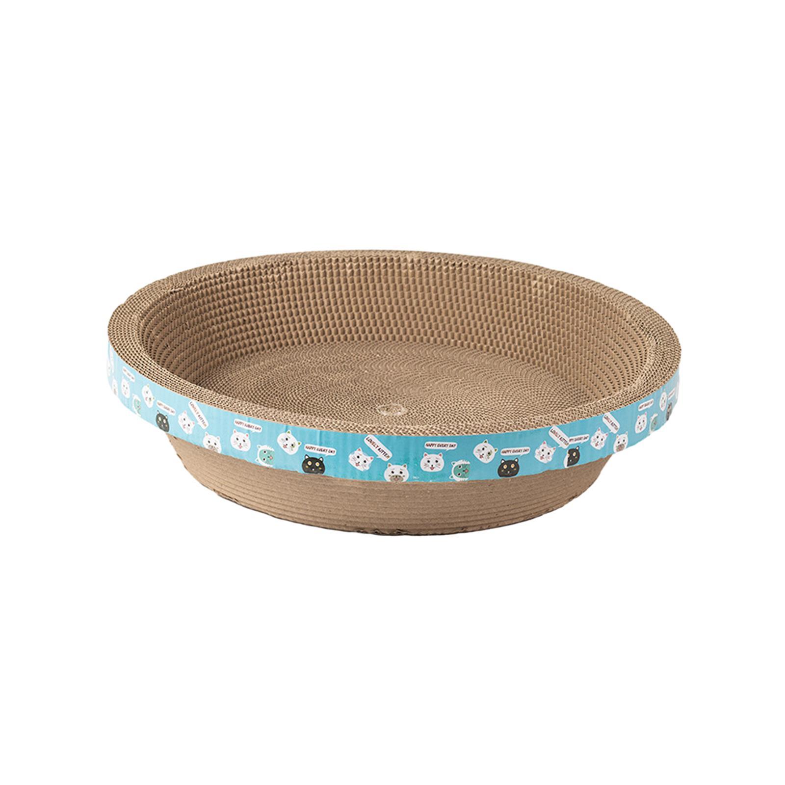Cat Scratcher Cardboard Pet Scratcher Sisal Lounge Bed Resting Pet Supplies Kitten Interactive Toy Sisal Cat Scratch Pad Bowl