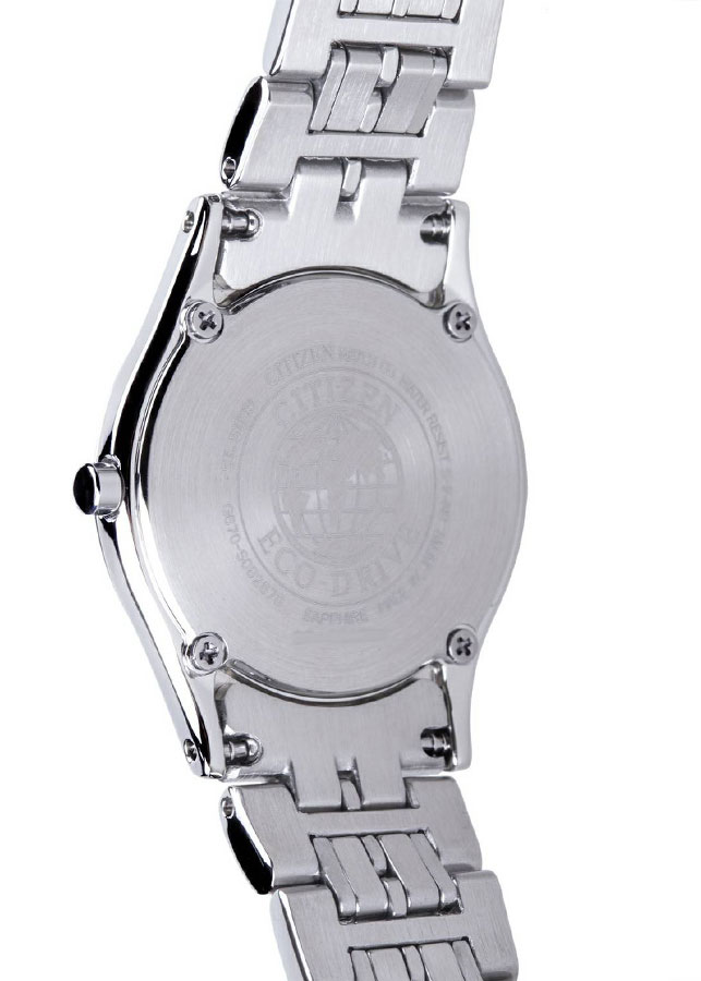 Đồng Hồ Nữ Citizen Siêu Mỏng Dây Thép Không Gỉ EG3220-58A - Mặt Trắng