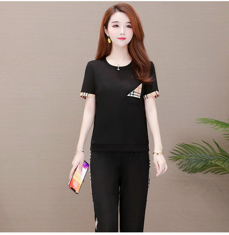BỘ THUN PHỐI CARO THỜI TRANG SIZE 45KG ĐẾN 70KG