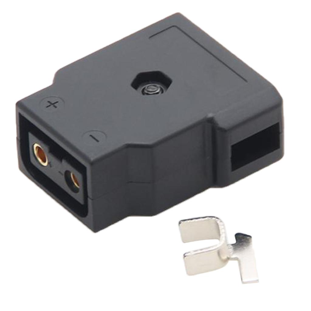 Pack of 5 Female D-Tap Plug Connector for DSLR Rig Power Cable V-mount Anton Battery Black