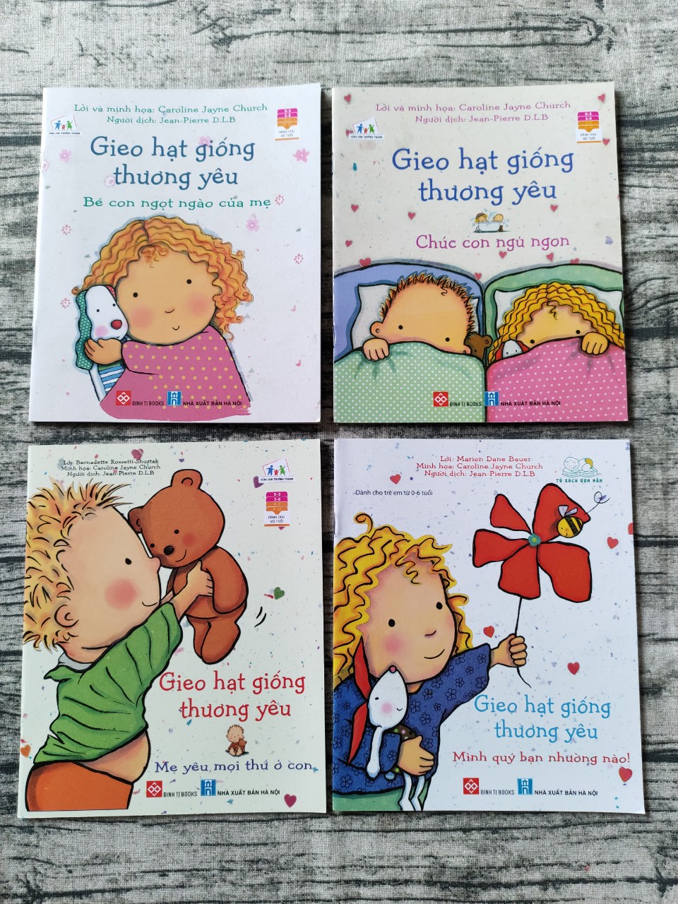 Combo 8 cuốn Gieo Hạt Giống Thương Yêu