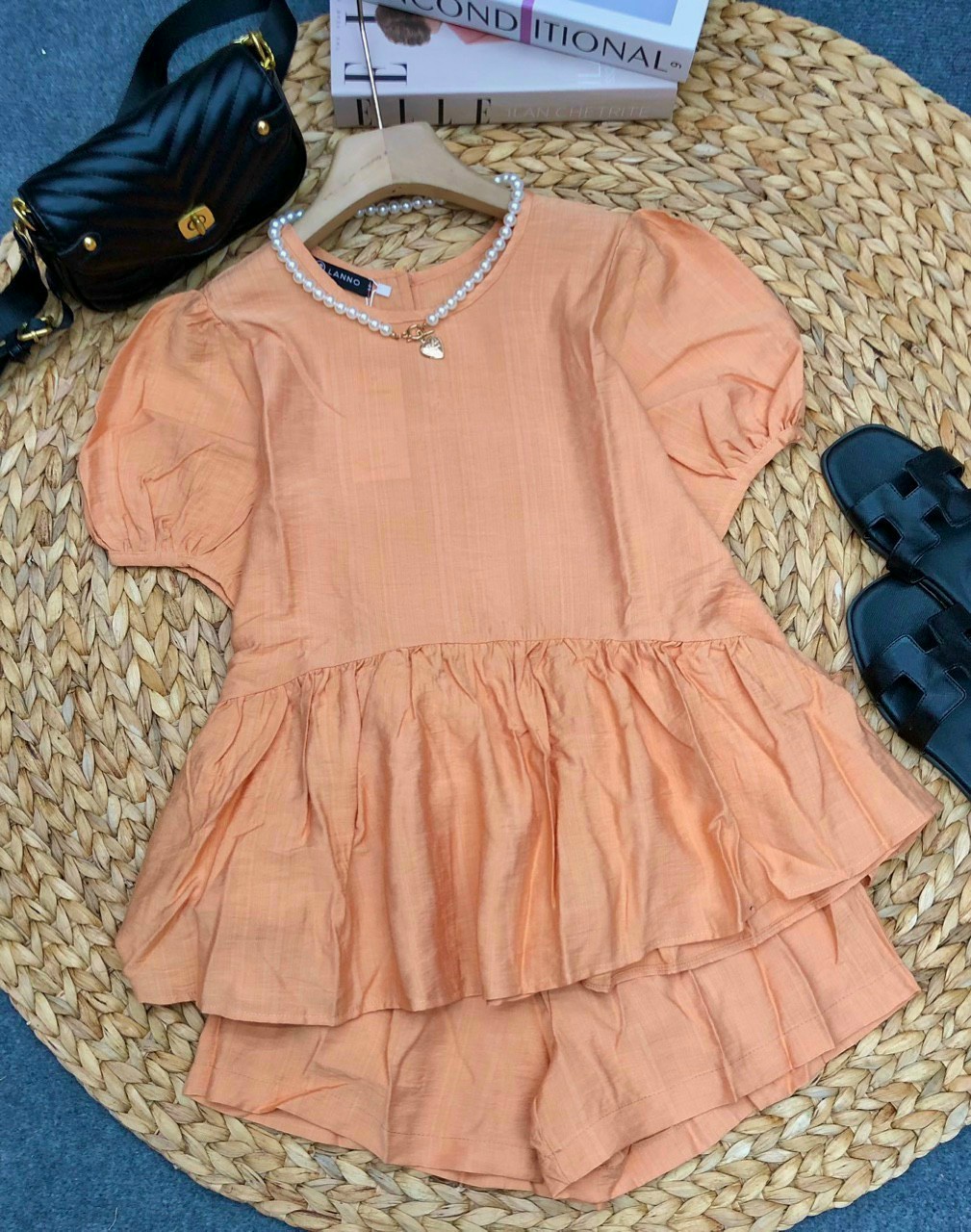 SEt đũi quần sọt áo babydoll