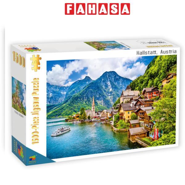 Bộ Tranh Ghép Hình Minh Châu - 60 x 80 cm (1500 Mảnh Ghép) - Hallstatt Austria