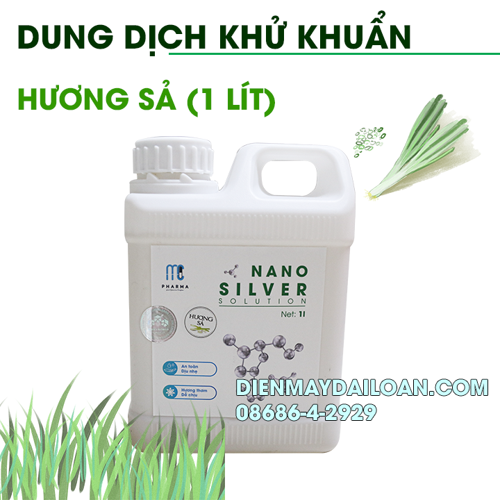 Dung dịch dùng cho máy phun khói Nano Bạc khử mùi khử khuẩn cho xe ô tô, nhà cửa, văn phòng.....